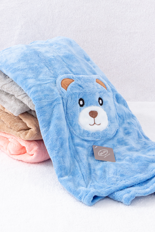 Рушник-халат після купання (пончо)